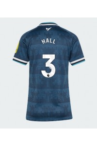 Newcastle United Lewis Hall #3 Fotballdrakt Borte Klær Dame 2026-27 Korte ermer